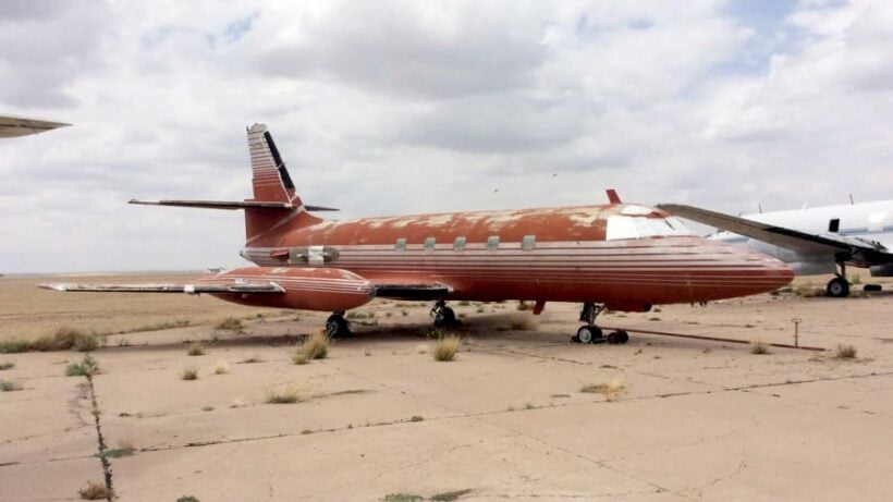 Elvis’s plane up for auction. It’s now or never.