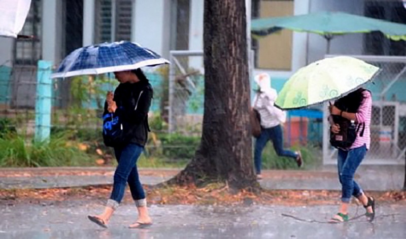 Tropical depression over South China Sea