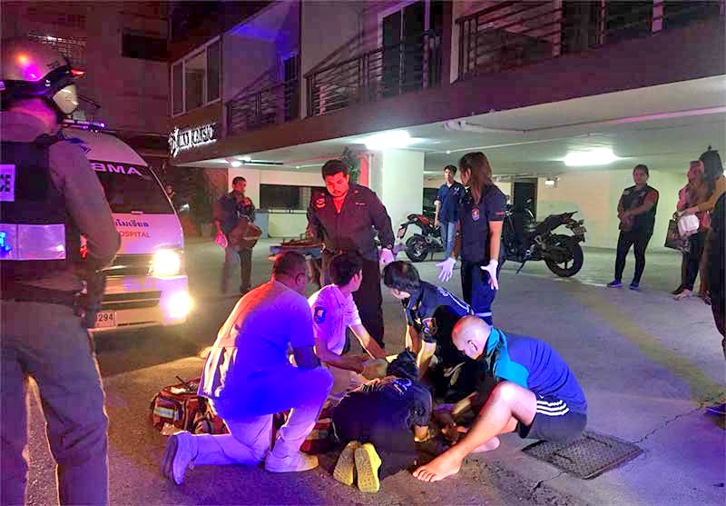 Pattaya: Thai woman falls to death from apartment building