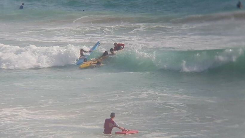 14 tourists and four Thai pulled out of Nai Harn surf | News by Thaiger