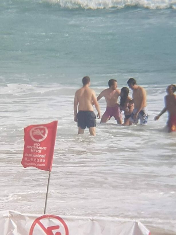 14 tourists and four Thai pulled out of Nai Harn surf | News by Thaiger