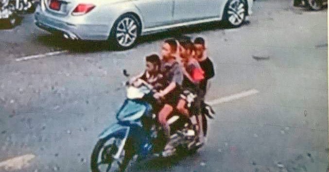 Gang of four kids steal BKK woman’s Honda Wave