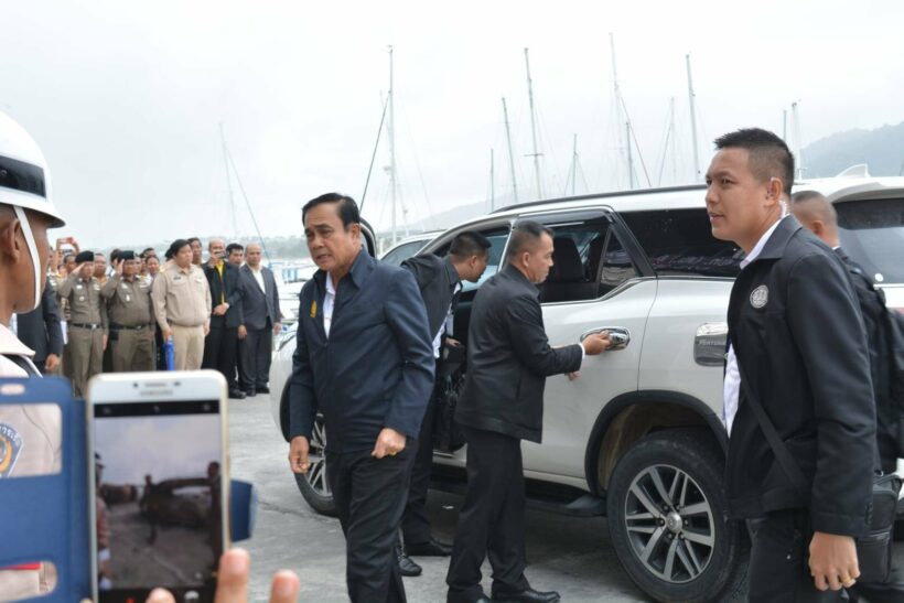 PM visits Phuket to insist on better boat safety