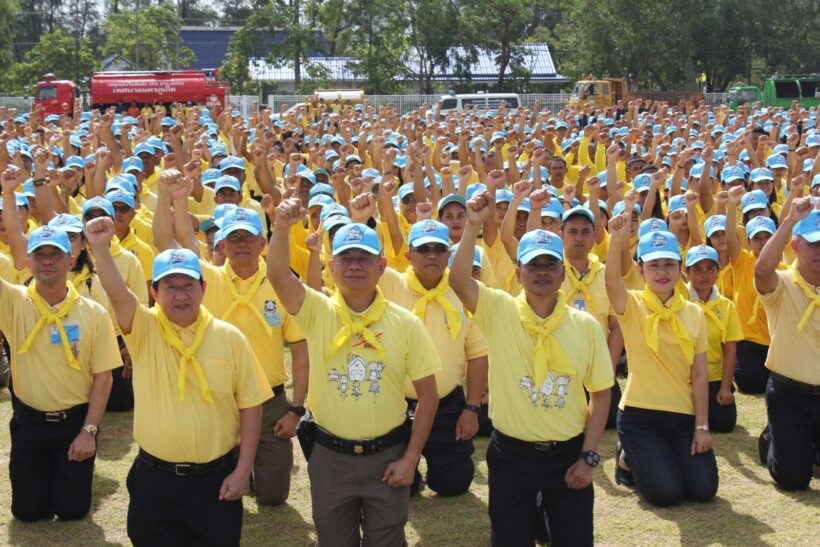 More than 3,000 volunteers join event to mark the King’s birthday