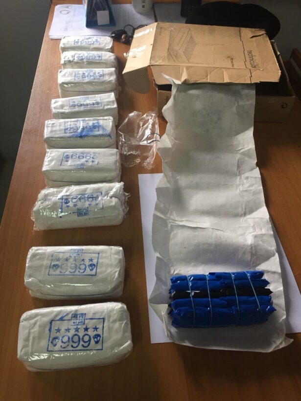 Man arrested with 19,800 methamphetamine pills at checkpoint