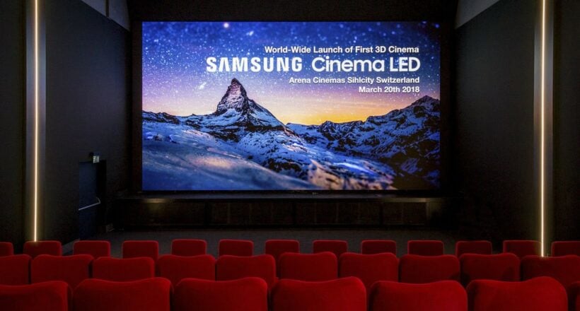 Are huge LED screens coming to your cinemas?