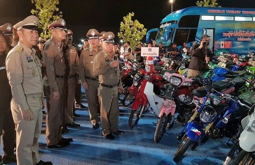 Pattaya street racers busted