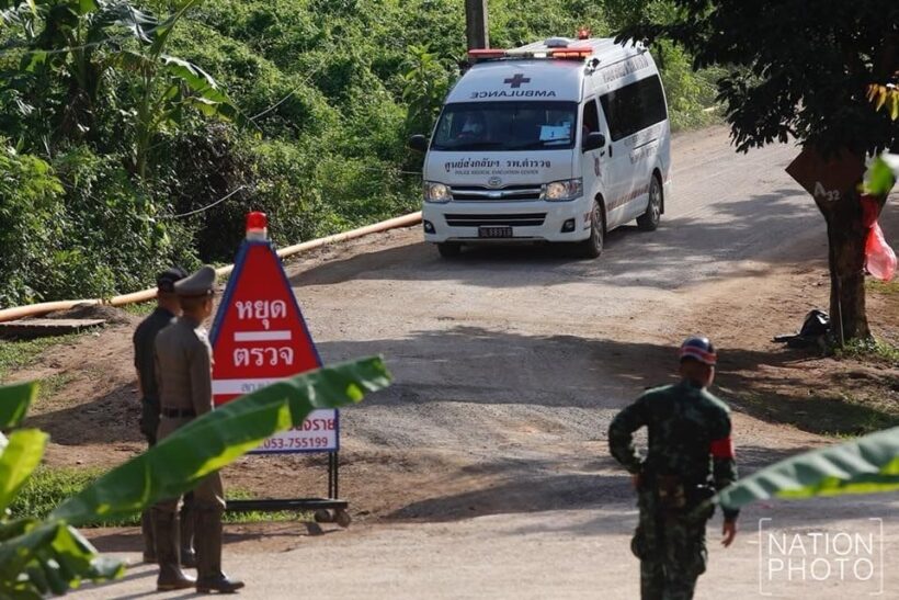 Chiang Rai: Team member 5 out of the caves