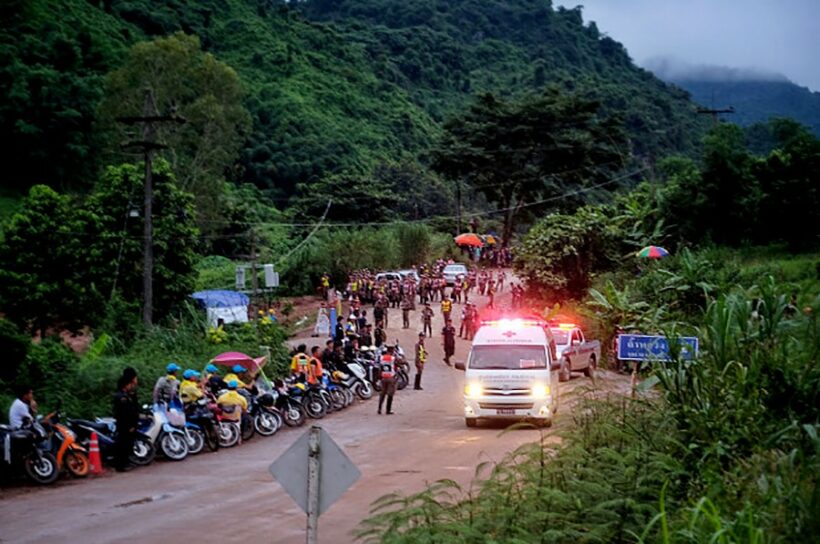 Chiang Rai: Final five OUT of the Tham Luang caves