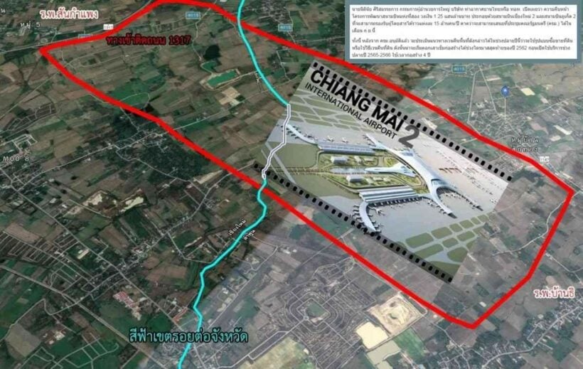 Land expropriation for new Chiang Mai airport expected to start next month