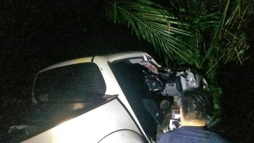 Villager headman dies in Krabi road accident, six injured