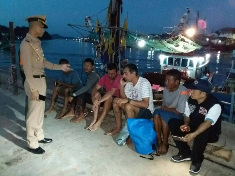 British yacht catches fire – rescued off Phuket