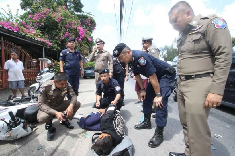 ‘Big Joke’ stops to help Phuket hit and run victim