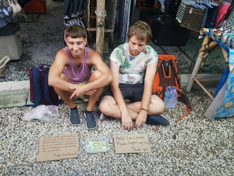 UPDATE: East Euro tourists charged for begging, at it again in Patong… and Krabi