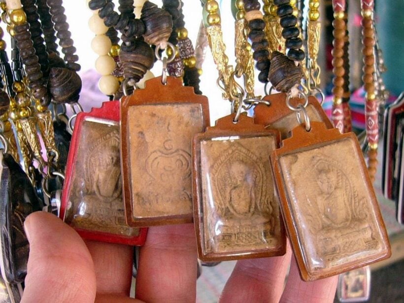 70 per cent of Thais wear Buddhist amulets
