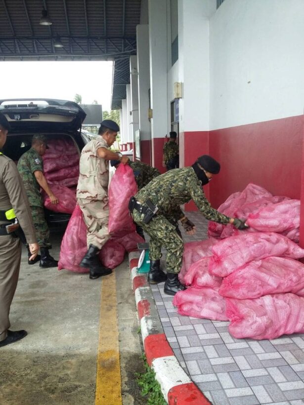 780kg of kratom seized at Phuket Checkpoint in separate incidents