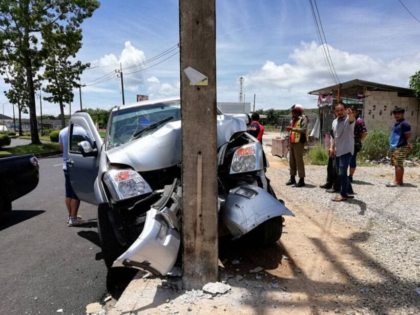 Drivers survive a Krabi road incident