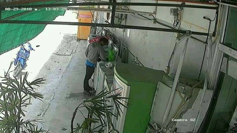 Phuket underwear thief caught on CCTV – VIDEO