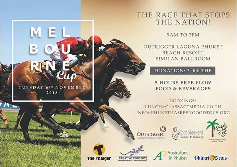 Celebrate The Melbourne Cup in style – Phuket charity event