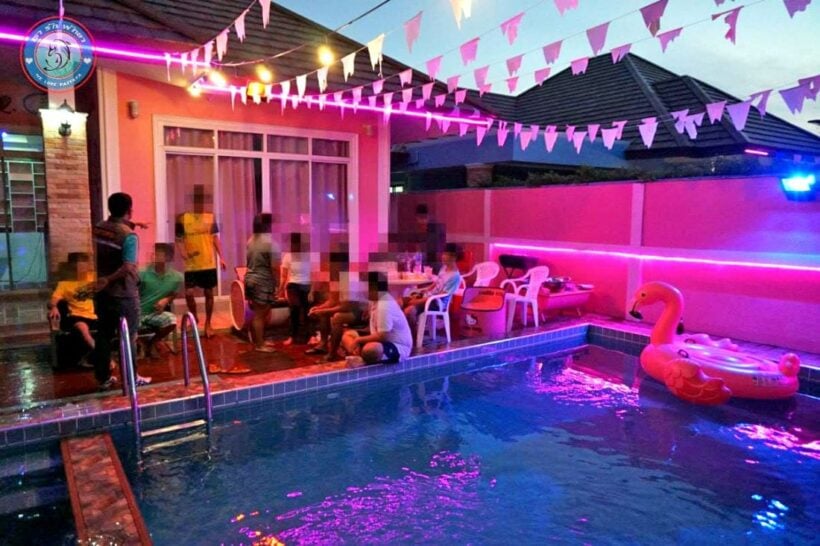 Drug and pool  parties busted after residents complain about short-term villa rentals