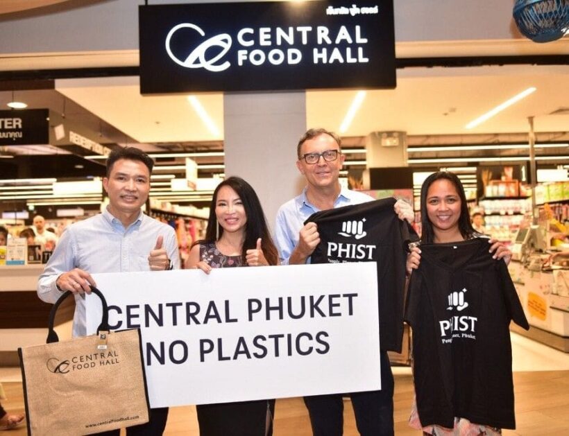 Phuket hotels join forces with Central Group to reduce plastic bag use