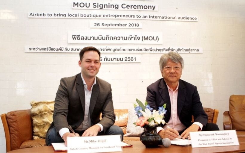 Airbnb partners with Thailand Boutique Accommodation Trade Association