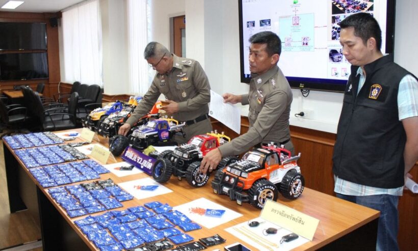 40,000 meth pills hidden in model cars