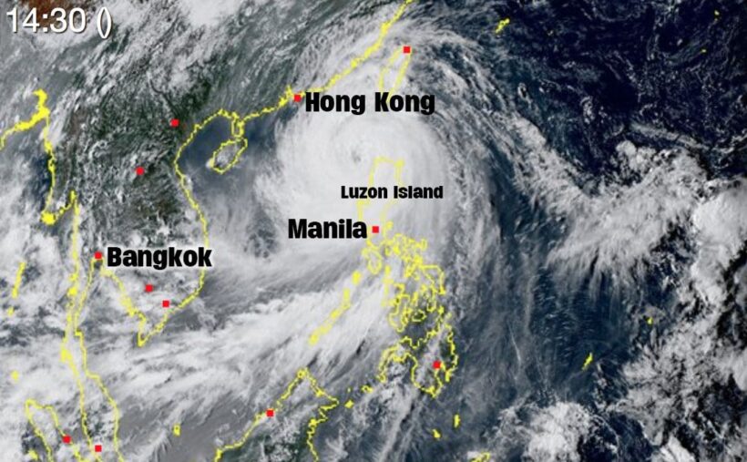 Mangkhut claims two lives as it heads towards Hong Kong