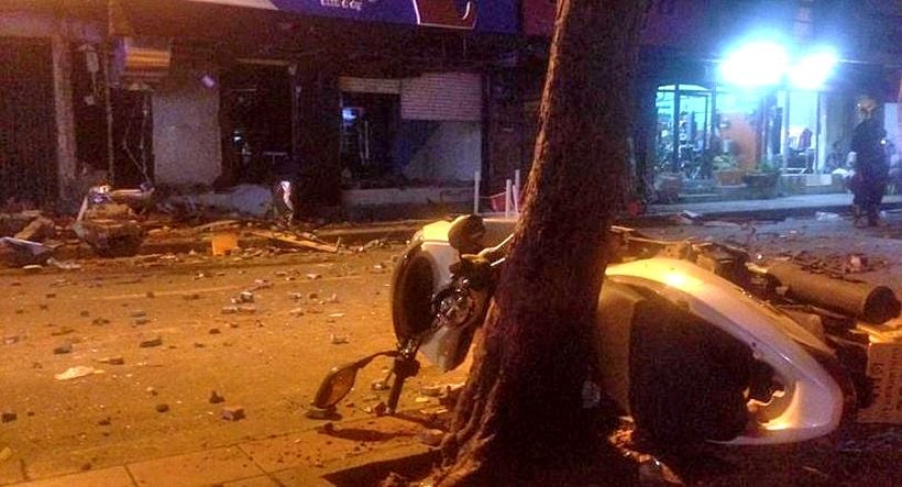Bangkok laundry explosion - 8 injured | News by Thaiger