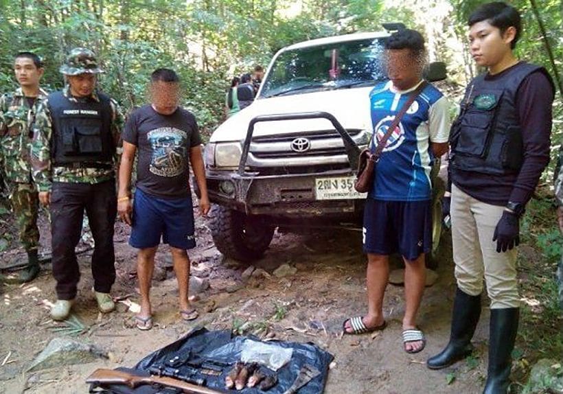 Senior official arrested over alleged poaching in Kanchanaburi