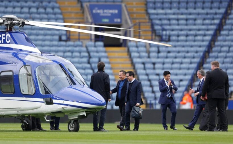 Unofficial confirmations that Vichai Srivaddhanaprabha was aboard crashed helicopter