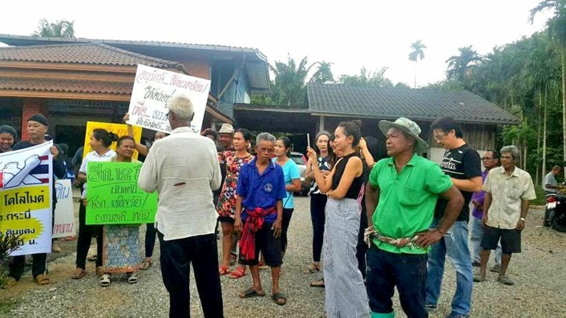 Krabi residents say no to dolomite mine