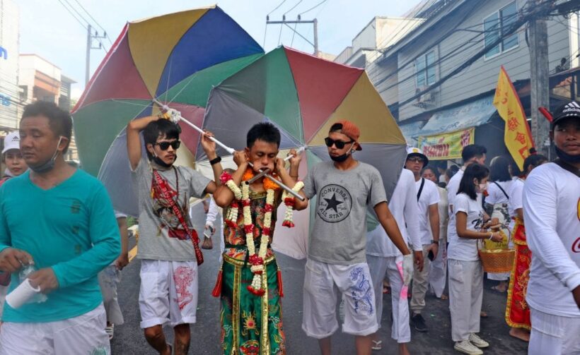 Day 4 – Phuket Vegetarian Festival processions ramp up the ‘crazy’