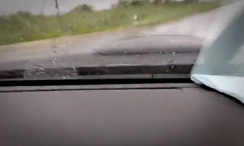 Man dies after live-streaming in his pick-up during heavy rain