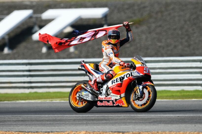 Marquez beats Dovizioso in Buri Ram MotoGP thriller