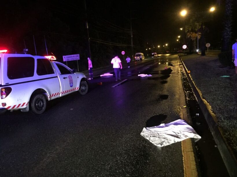 Pedestrian killed in Thalang after being struck by Mercedes Benz