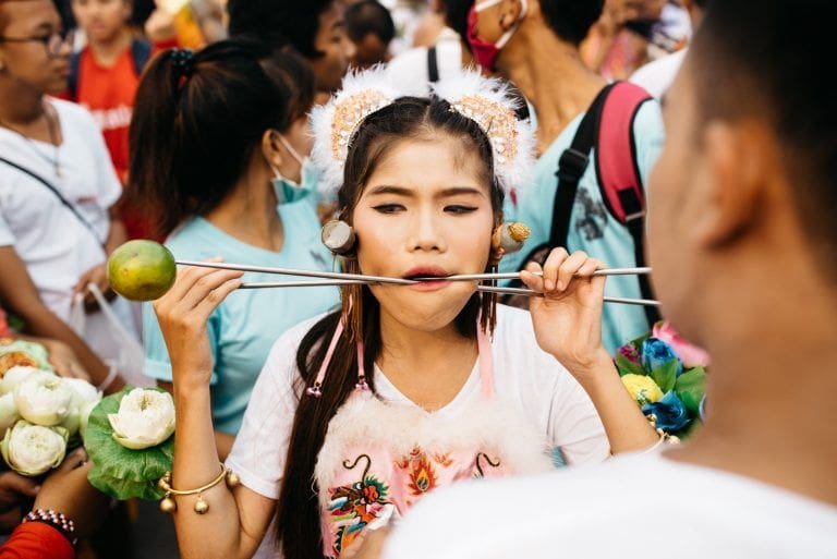 No vegetables are safe - Phuket Vegetarian Festival | Thaiger