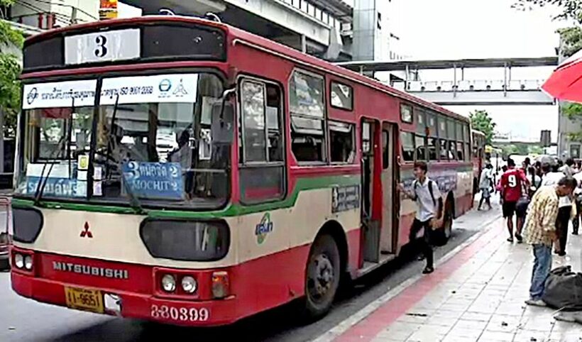 Bangkok bus crashes into power pole – nine injured