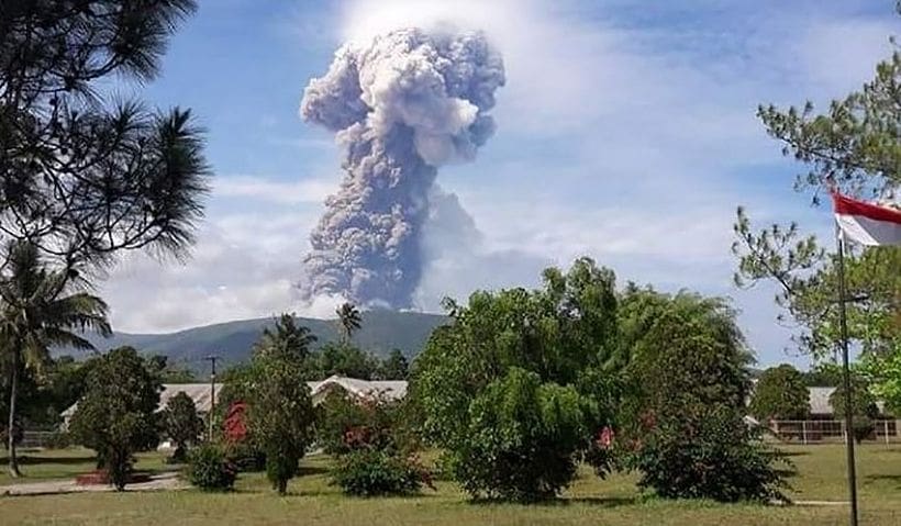 An earthquake, a tsunami, now a bubbling volcano – Sulawesi