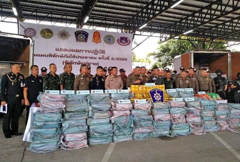 Another 15 million meth pills seized in Chiang Mai arrests