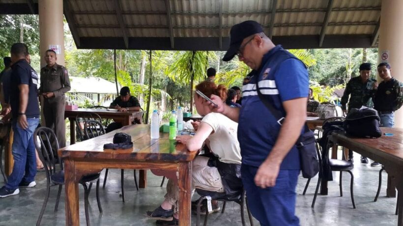 French couple get lost in the Krabi mountains