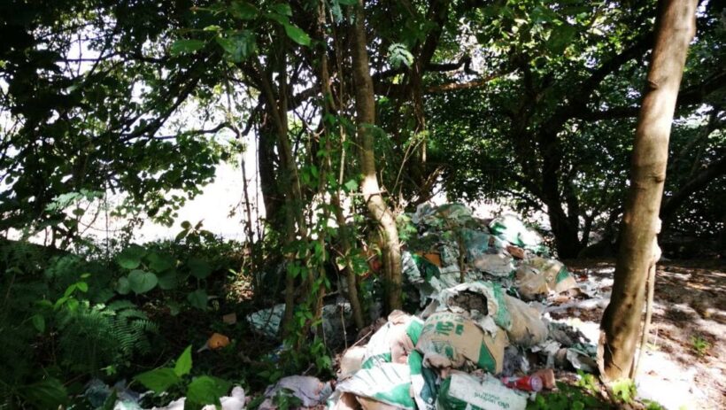 Village leaders try to track down rubbish dumpers