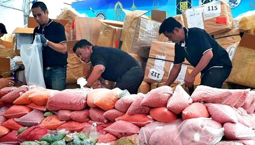 Police intercept 5 million methamphetamine pills in Chiang Rai