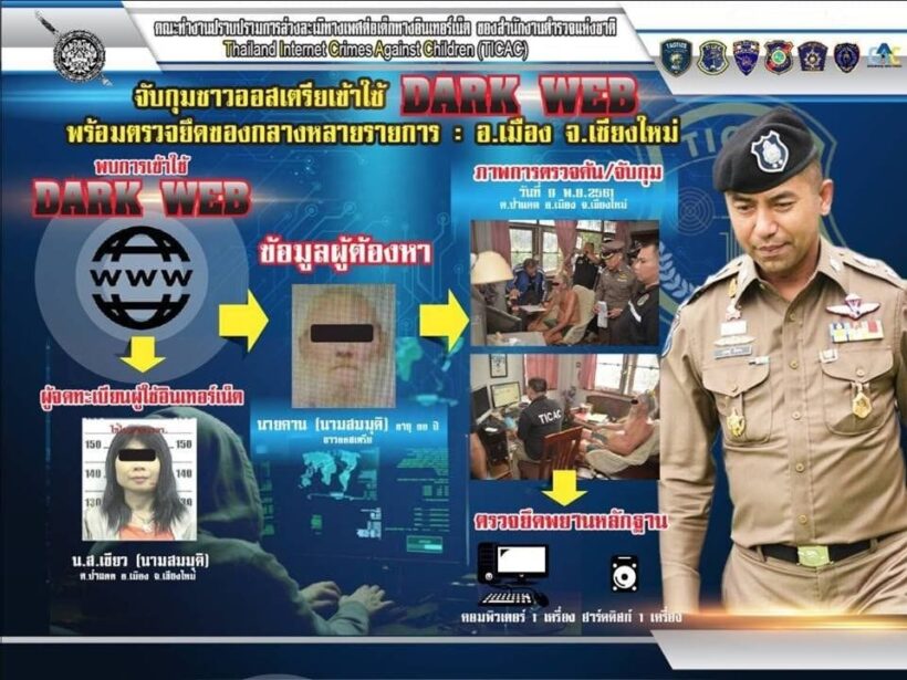 66 yo Austrian arrested in Chiang Mai for possessing child porn