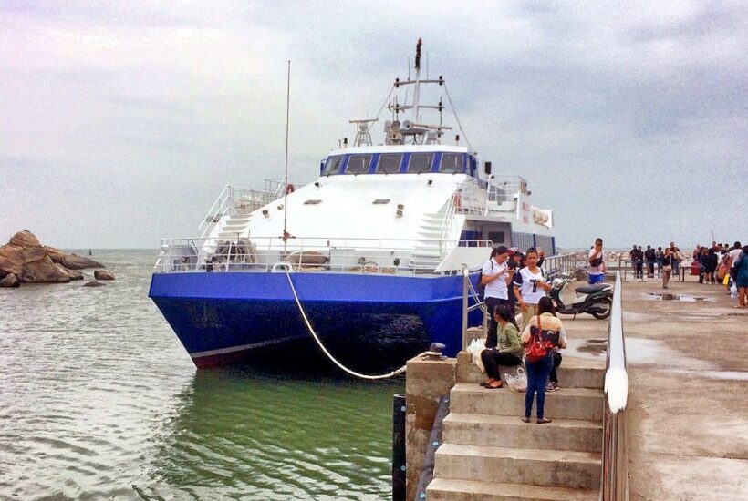 Pattaya – Hua Hin ferry service back again for high season