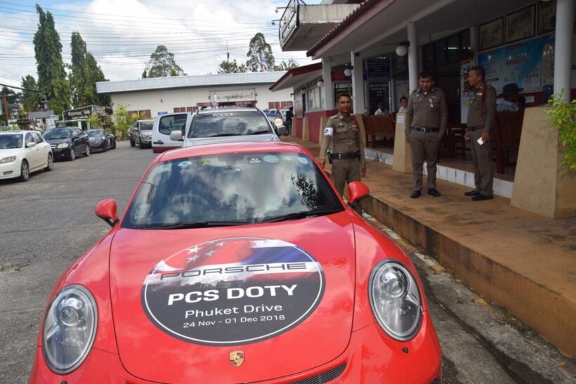 Singapore businessman’s Porsche hits Krabi Police officer