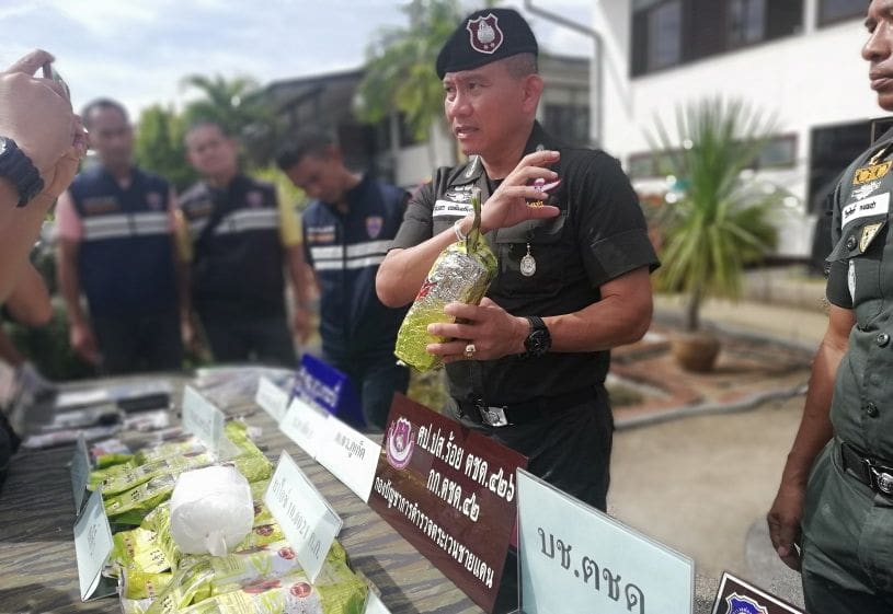 Two arrested with 10 kilograms of crystal meth in Krabi