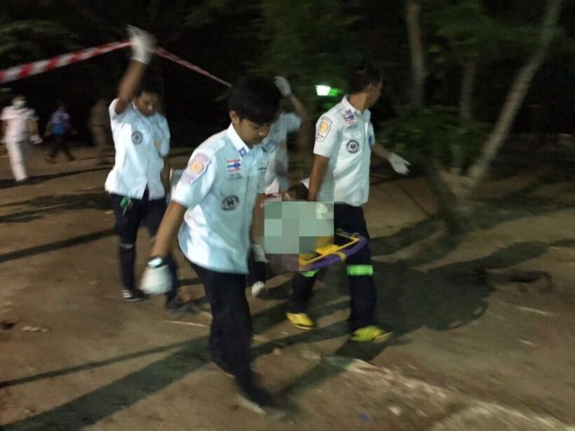 Police trying to identify a body found hanging at Saphan Hin