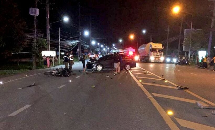 UPDATE: Two foreigners die in high speed road accident in Phuket