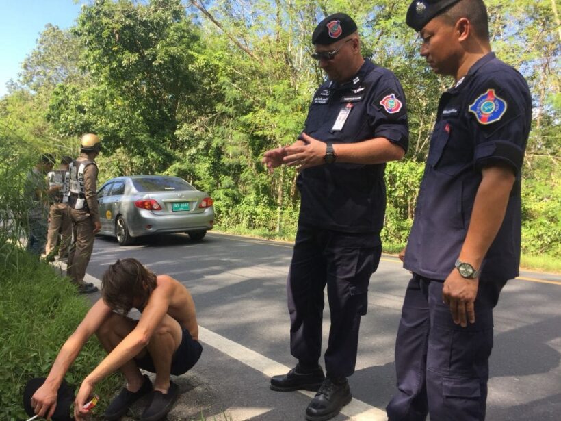 Drunken Aussie tourist admits he wasn’t robbed at gun point in Phuket